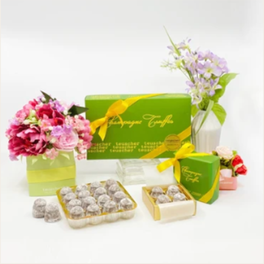 Champagne truffle